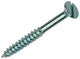Mack 1017364 - tornillo para madera cabeza avellanada chapado 8 piezas 5,0 x 50 mm | 10 piezas