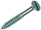 Mack 1017366 - tornillo para madera cabeza avellanada galvanizado 6 piezas 6,0 x 50 mm | 10 piezas