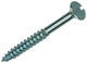 Mack 1017367 - tornillo para madera cabeza avellanada galvanizado 5 piezas 6,0 x 60 mm | 10 piezas