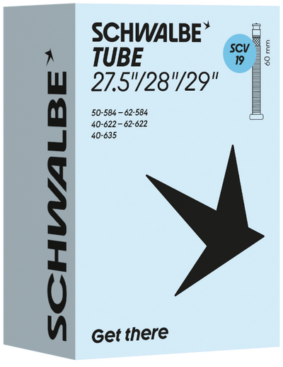 Schwalbe binnenband 28 inch breed scv19 clic valve 60mm