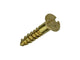 Mack 1019645 - tornillo para madera cabeza avellanada latón 12uds 2,5 x 12 mm | 10 piezas