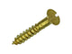 Mack 1019646 - tornillo para madera cabeza avellanada latón 11uds 2,5 x 16 mm | 10 piezas