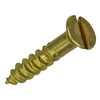 Mack 1019647 - tornillo para madera cabeza avellanada latón 14uds 3,0 x 16 mm | 10 piezas