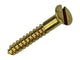 Mack 1019648 - tornillo para madera cabeza avellanada latón 12uds 3,0 x 20 mm | 10 piezas