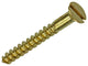 Mack 1019649 - tornillo para madera cabeza avellanada latón 11uds 3,0 x 25 mm | 10 piezas