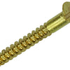 Mack 1019652 - tornillo para madera cabeza avellanada latón 9 piezas 3,5 x 30 mm | 10 piezas