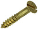 Mack 1019653 - tornillo para madera cabeza avellanada latón 9 piezas 4,0 x 25 mm | 10 piezas