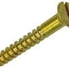 Mack 1019654 - tornillo para madera cabeza avellanada latón 7 piezas 4,0 x 30 mm | 10 piezas