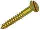 Mack 1019654 - tornillo para madera cabeza avellanada latón 7 piezas 4,0 x 30 mm | 10 piezas