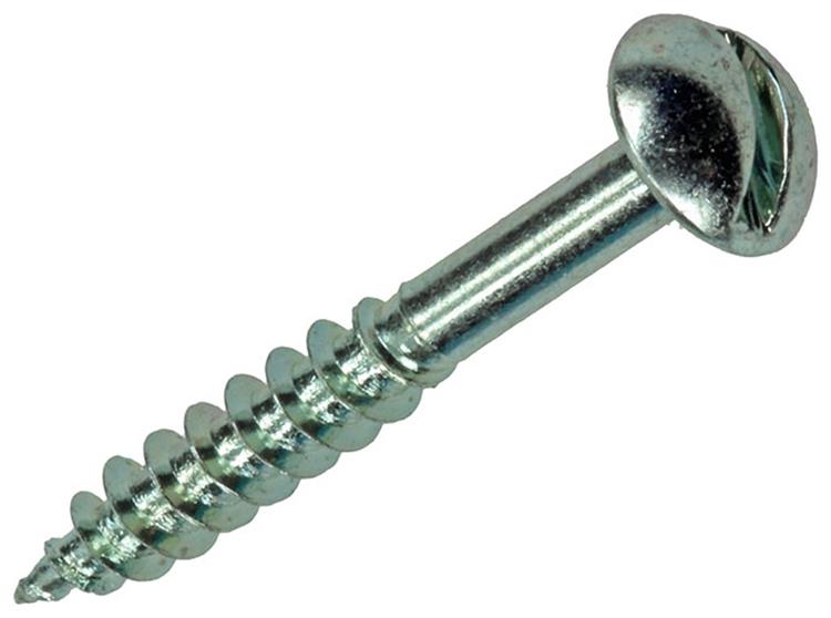 Mack 1017374 - tornillo para madera cabeza troncocónica acero galvanizado 12 piezas 4,0 x 30 mm | 10 piezas