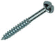Mack 1017375 - tornillo para madera cabeza troncocónica acero galvanizado 10 piezas 4,0 x 40 mm | 10 piezas