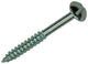 Mack 1017381 - tornillo para madera cabeza troncocónica acero galvanizado 6 piezas 5,0 x 50 mm | 10 piezas