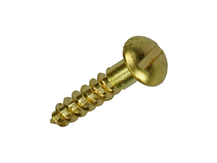 Mack 1019657 - tornillo para madera cabeza plana latón 11 piezas 2,5 x 12 mm | 10 piezas