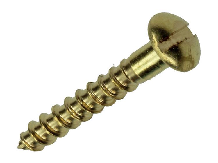 Mack 1019660 - tornillo para madera cabeza plana latón 11 piezas 3,0 x 20 mm | 10 piezas