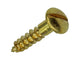 Mack 1019661 - tornillo para madera cabeza plana latón 10 piezas 3,5 x 16 mm | 10 piezas