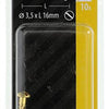 Mack 1019661 - tornillo para madera cabeza plana latón 10 piezas 3,5 x 16 mm | 10 piezas