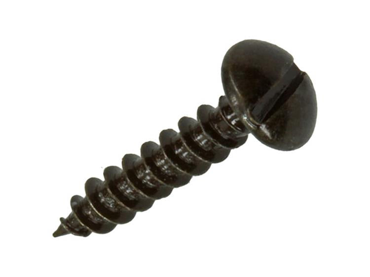 Mack 1017383 - tornillo para madera cabeza troncocónica galvanizado negro 20 piezas 3,0 x 16 mm | 10 piezas
