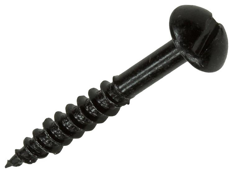 Mack 1017385 - tornillo para madera cabeza troncocónica galvanizado negro 10 piezas 4,0 x 30 mm | 10 piezas