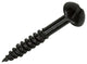 Mack 1017385 - tornillo para madera cabeza troncocónica galvanizado negro 10 piezas 4,0 x 30 mm | 10 piezas