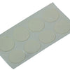 Mack 1017392 - Tapa autoadhesiva de plástico blanco 96 piezas 13 mm | 10 piezas