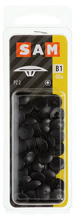 Mack 1017397 - tapa para escritura pz art. negro 40 uds pz 2 | 10 piezas
