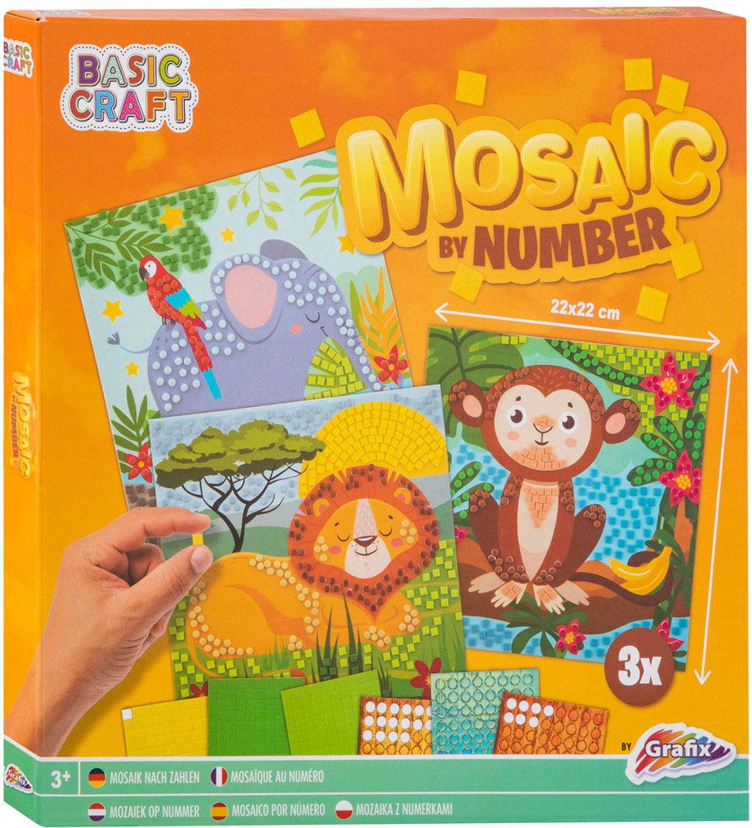 Mosaico por número - Animales