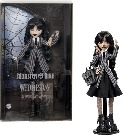 Monster High Wednesday Addams - bambola alla moda