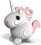 Puzzle 3d Eugy - unicorno - figure fantasy - durevole - collezionali tutti - 6 anni