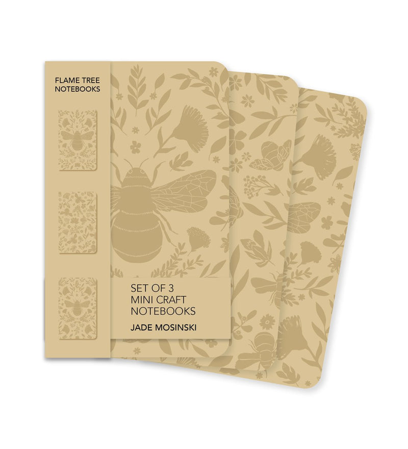 Jade mosinski juego de 3 mini cuadernos artesanales