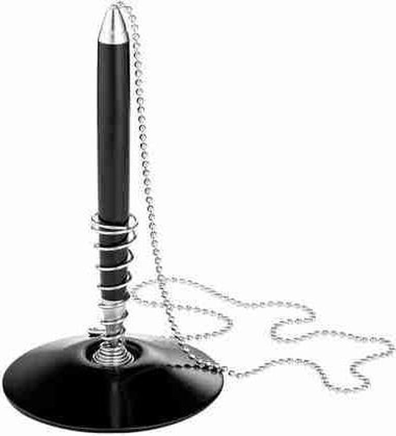 Penna da banco Alco - standard rotonda - penna a sfera nera - al-1510-11