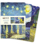 Flame tree midi notebook collections- vincent van gogh set of 3 midi notebooks