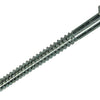Mack 1017431 - perno rosca madera acero galvanizado 1 ud 12 x 160 mm | 10 piezas