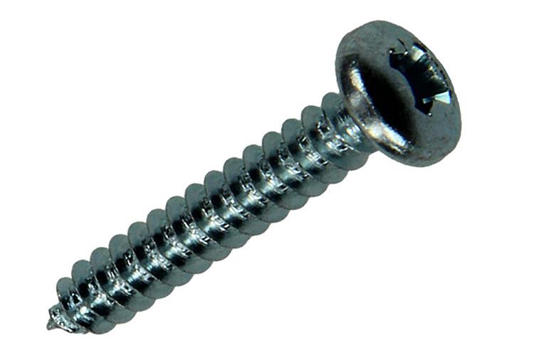 Mack 1017449 - tornillo autorroscante cabeza cilíndrica galv. 15 piezas 4,2 x 25 mm | 10 piezas