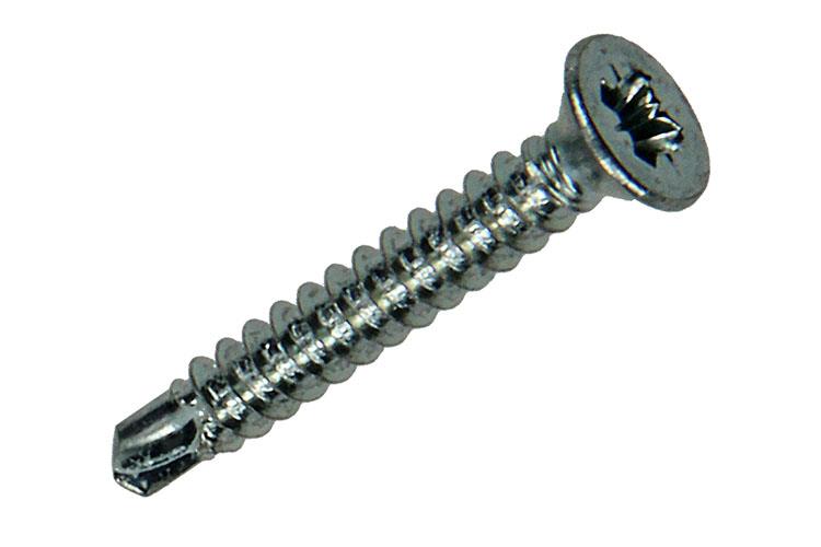 Mack 1017462 - tornillo autoperforante con cabeza galvanizada. 30 piezas 3,5 x 25 mm | 10 piezas