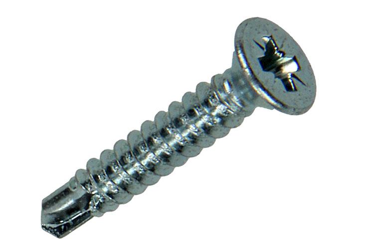 Mack 1017465 - tornillo autoperforante con cabeza galvanizada. 24 piezas 4,2 x 25 mm | 10 piezas