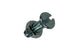 Mack 1017488 - tornillo metálico galvanizado. cabeza + tuerca chapada 30uds m3 x 10 mm | 10 piezas