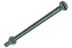 Mack 1017498 - tornillo metálico galvanizado. cabeza + tuerca chapada 4 piezas m4 x 70 mm | 10 piezas