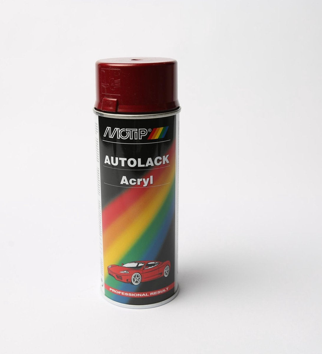 Motip 51498 - autolak spuitbus - rood metallic - 400ml