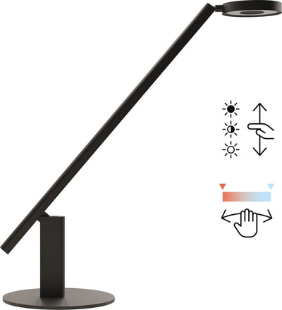 Base radiale Luctra® lite - Lampada da tavolo a LED - luce biologicamente efficace - controllo gestuale innovativo - ergonomica