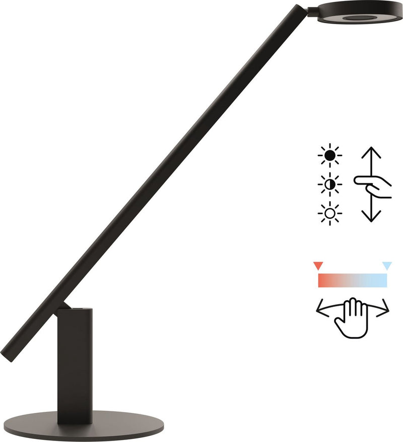 Base radiale Luctra® lite - Lampada da tavolo a LED - luce biologicamente efficace - controllo gestuale innovativo - ergonomica