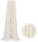 Jollein - baby sluier vintage ruffle (ivory) - katoen - polyester - baby sluier, bed hemeltje - 155cm