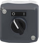 Pulsantiera Schneider electric con selettore - nera - 1no - i o - Harmony - - xald134