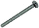 Mack 1017532 - tornillo metálico desmontable galvanizado. 4 piezas m4 x 50 mm | 10 piezas