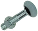 Mack 1017576 - perno para madera + tuerca acero galvanizado 5 piezas m7 x 40 mm | 5 piezas