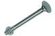 Mack 1017590 - perno madera + tuerca acero galvanizado 1 ud m10 x 100 mm | 10 piezas
