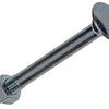 Mack 1017595 - perno madera + tuerca acero galvanizado 1 ud m12 x 120 mm | 10 piezas
