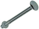 Mack 1017596 - perno madera + tuerca acero galvanizado 1 ud m12 x 140 mm | 10 piezas
