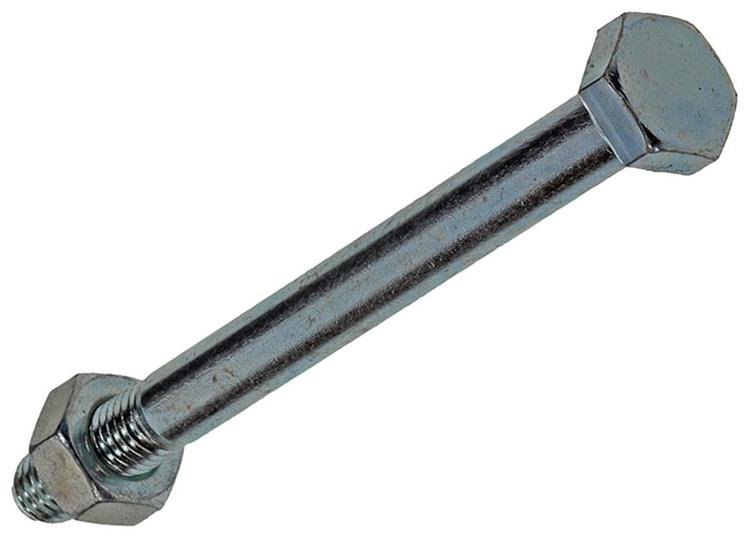 Mack 1017628 - perno mecanico + tuerca acero galvanizado 1 ud m10 x 120 mm | 10 piezas