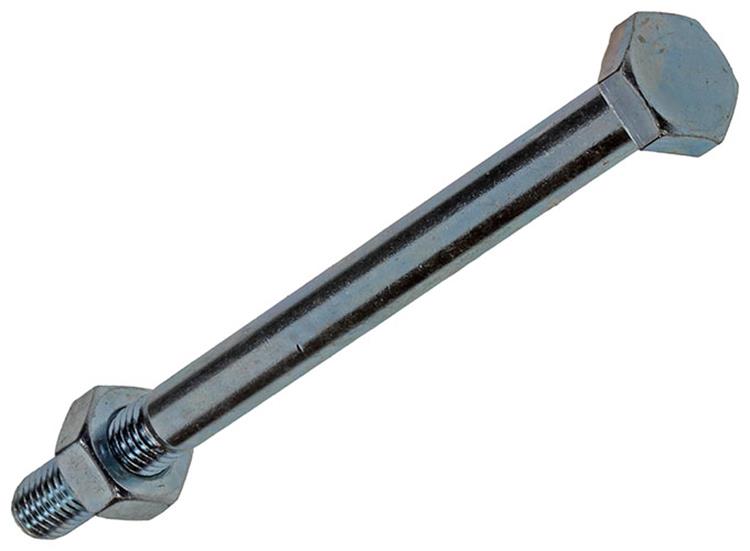 Mack 1017629 - perno mecanico + tuerca acero galvanizado 1 ud m10 x 140 mm | 10 piezas