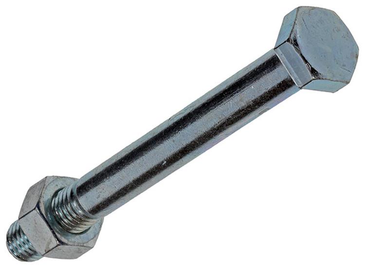 Mack 1017635 - perno mecanico + tuerca acero galvanizado 1 ud m12 x 120 mm | 10 piezas